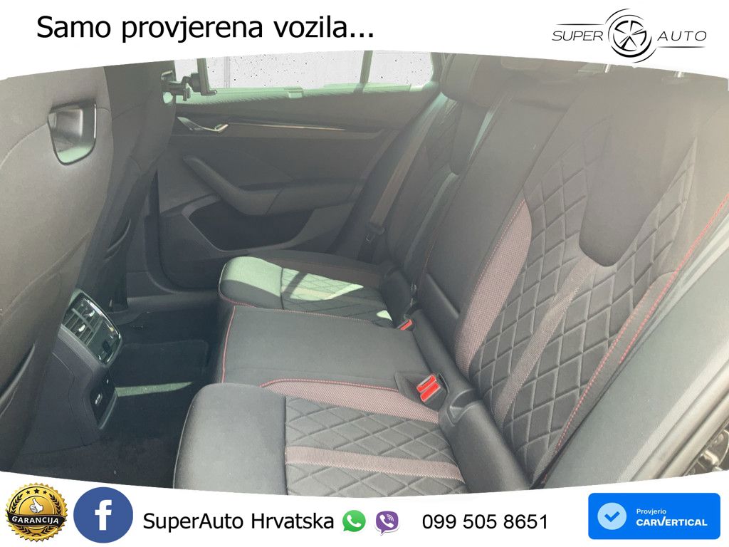Škoda Octavia Combi RS 2.0 TDI (200 KS) DSG LED+GR SJED+ACC