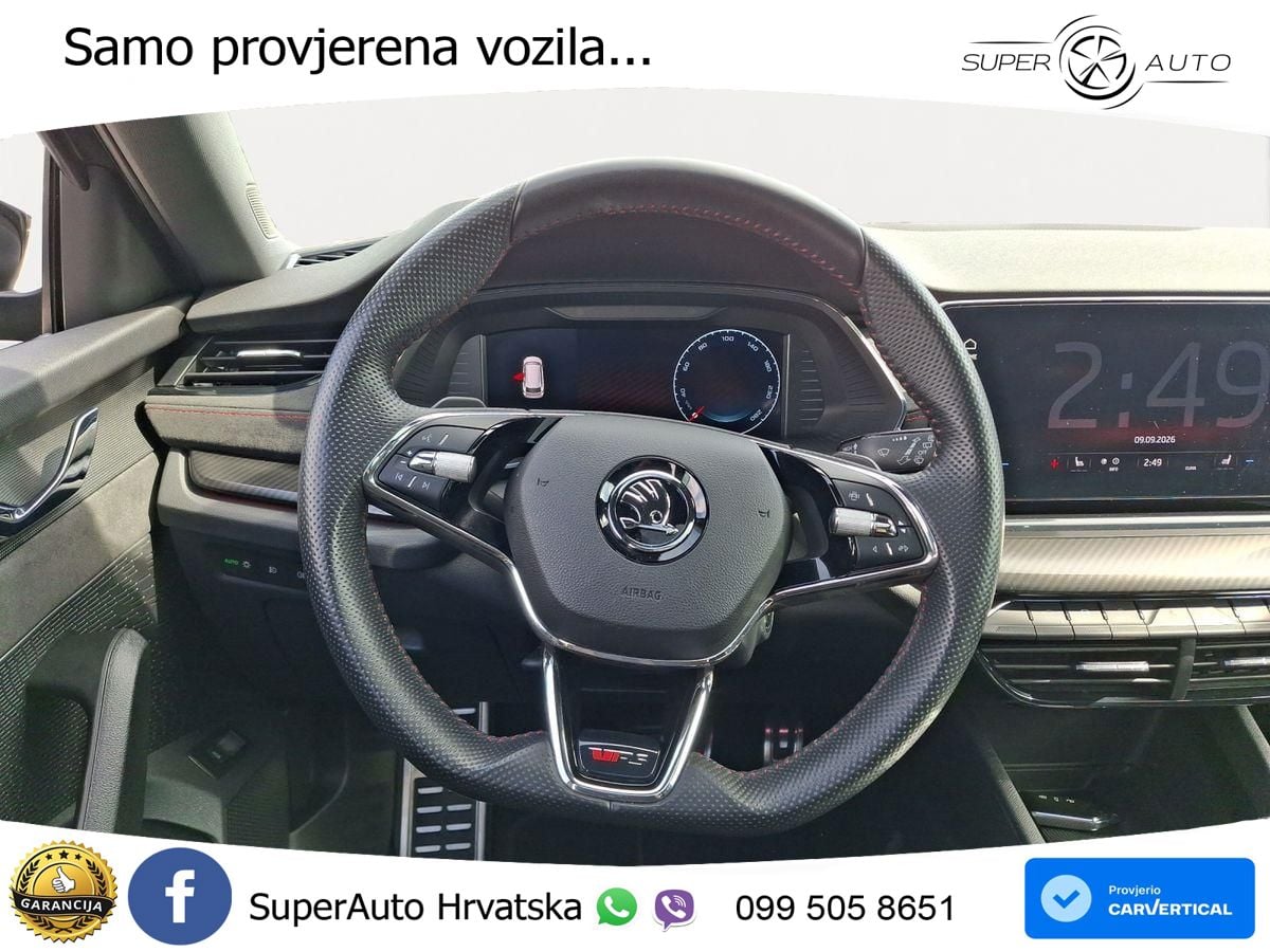Škoda Octavia Combi RS 2.0 TDI (200 KS) 4x4 DSG MATRIX+GR SJED+KAM