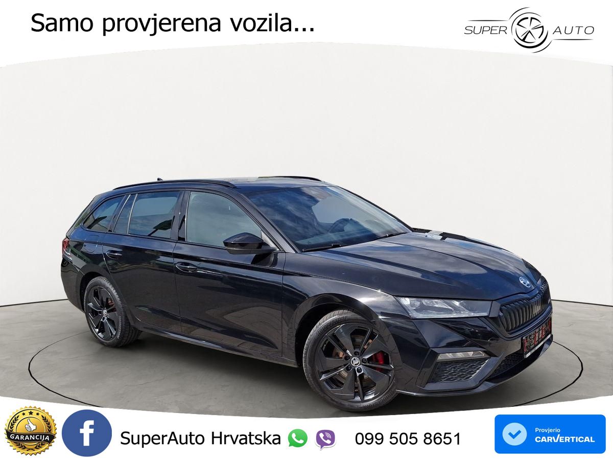 Škoda Octavia Combi RS 2.0 TDI (200 KS) 4x4 DSG MATRIX+GR SJED+KAM