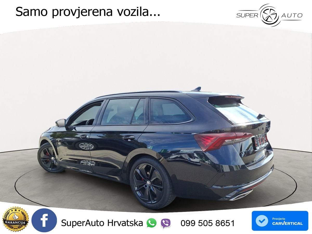 Škoda Octavia Combi RS 2.0 TDI (200 KS) 4x4 DSG MATRIX+GR SJED+KAM