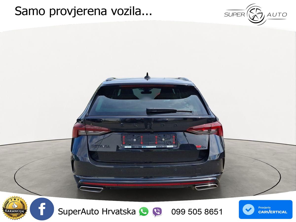 Škoda Octavia Combi RS 2.0 TDI (200 KS) 4x4 DSG MATRIX+GR SJED+KAM