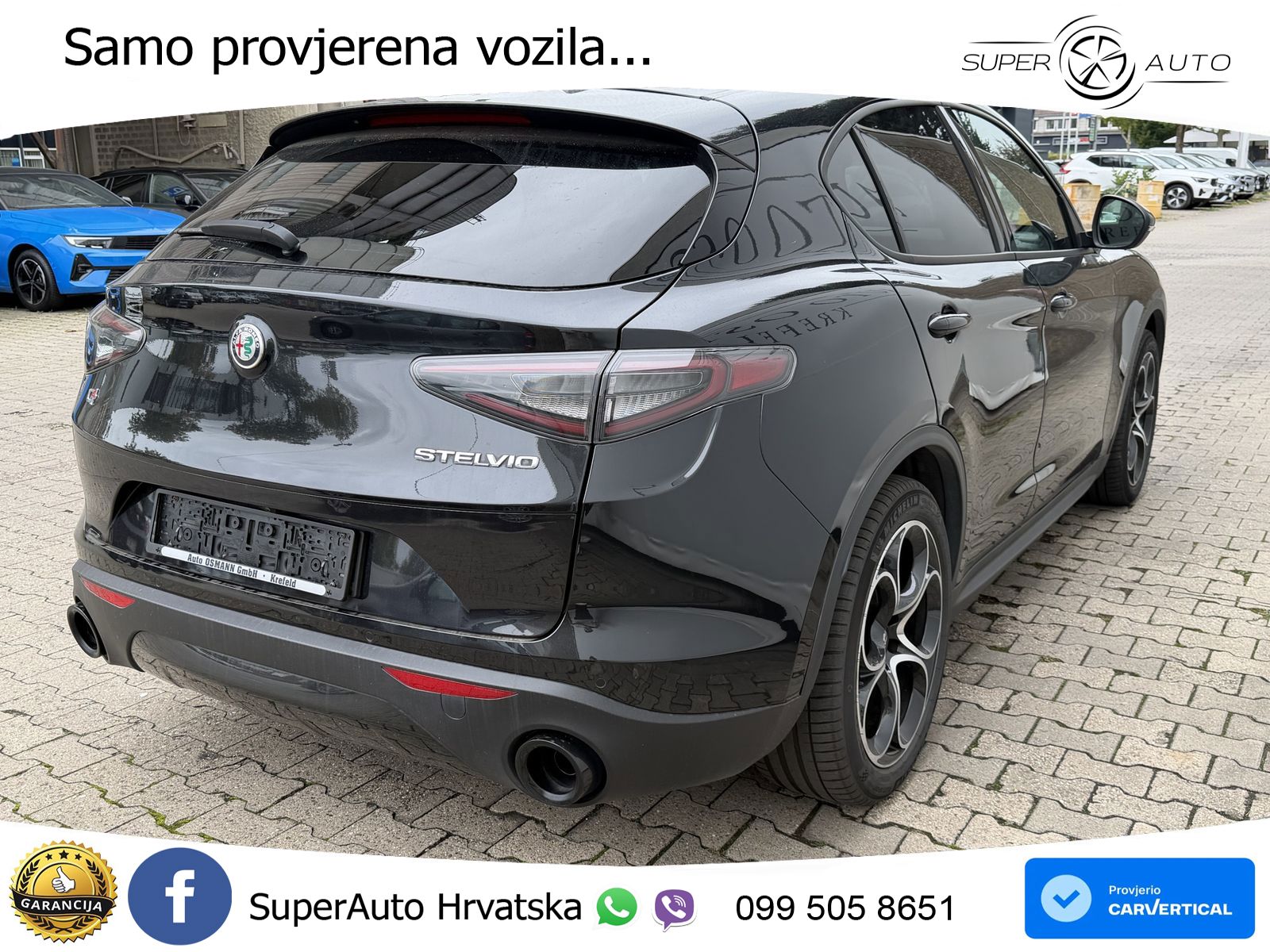 Alfa Romeo Stelvio 2.2 MultiJet II (210 KS) Q4 Automatic LED+ACC