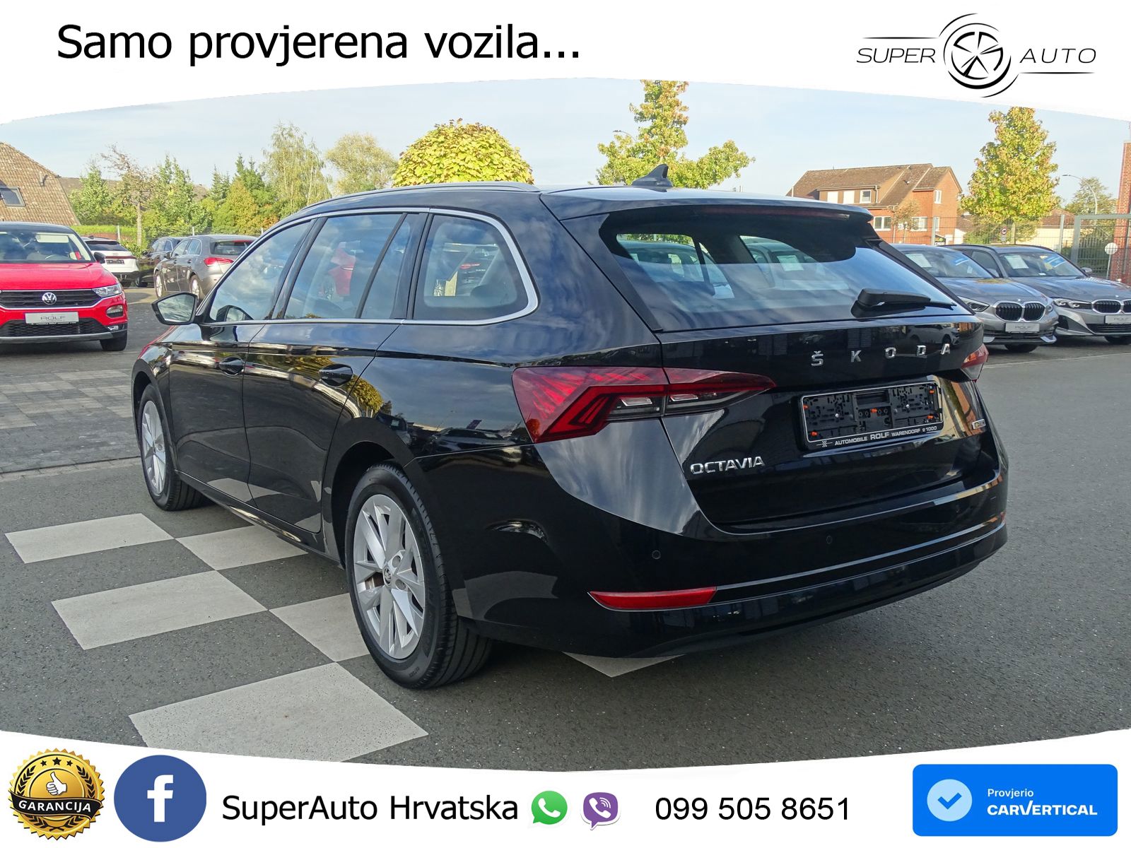 Škoda Octavia Combi 1.5 TSI (150 KS) DSG LED+GR SJED+ACC