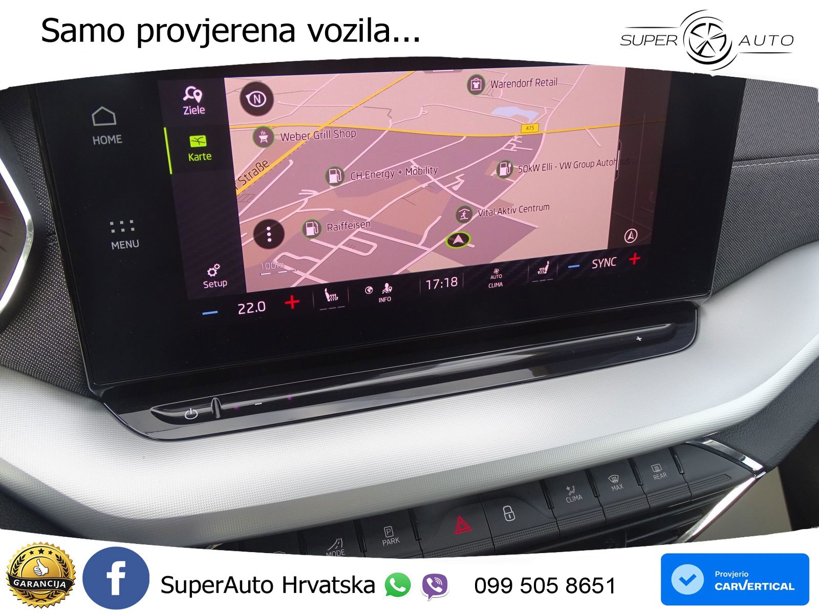 Škoda Octavia Combi 1.5 TSI (150 KS) DSG LED+GR SJED+ACC