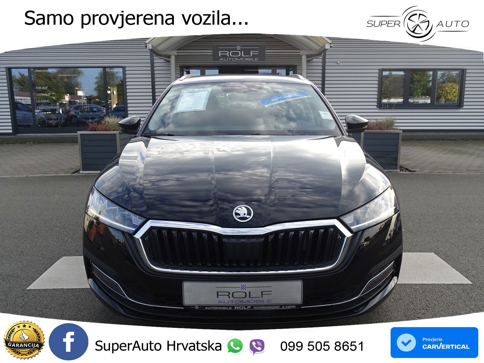 Škoda Octavia Combi 1.5 TSI (150 KS) DSG LED+GR SJED+ACC