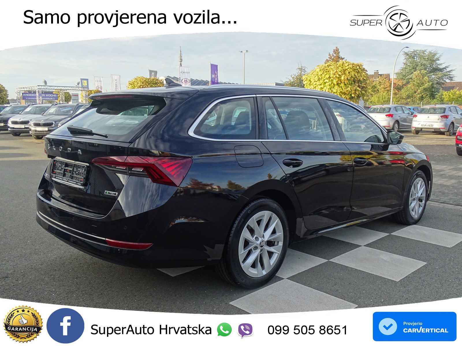 Škoda Octavia Combi 1.5 TSI (150 KS) DSG LED+GR SJED+ACC