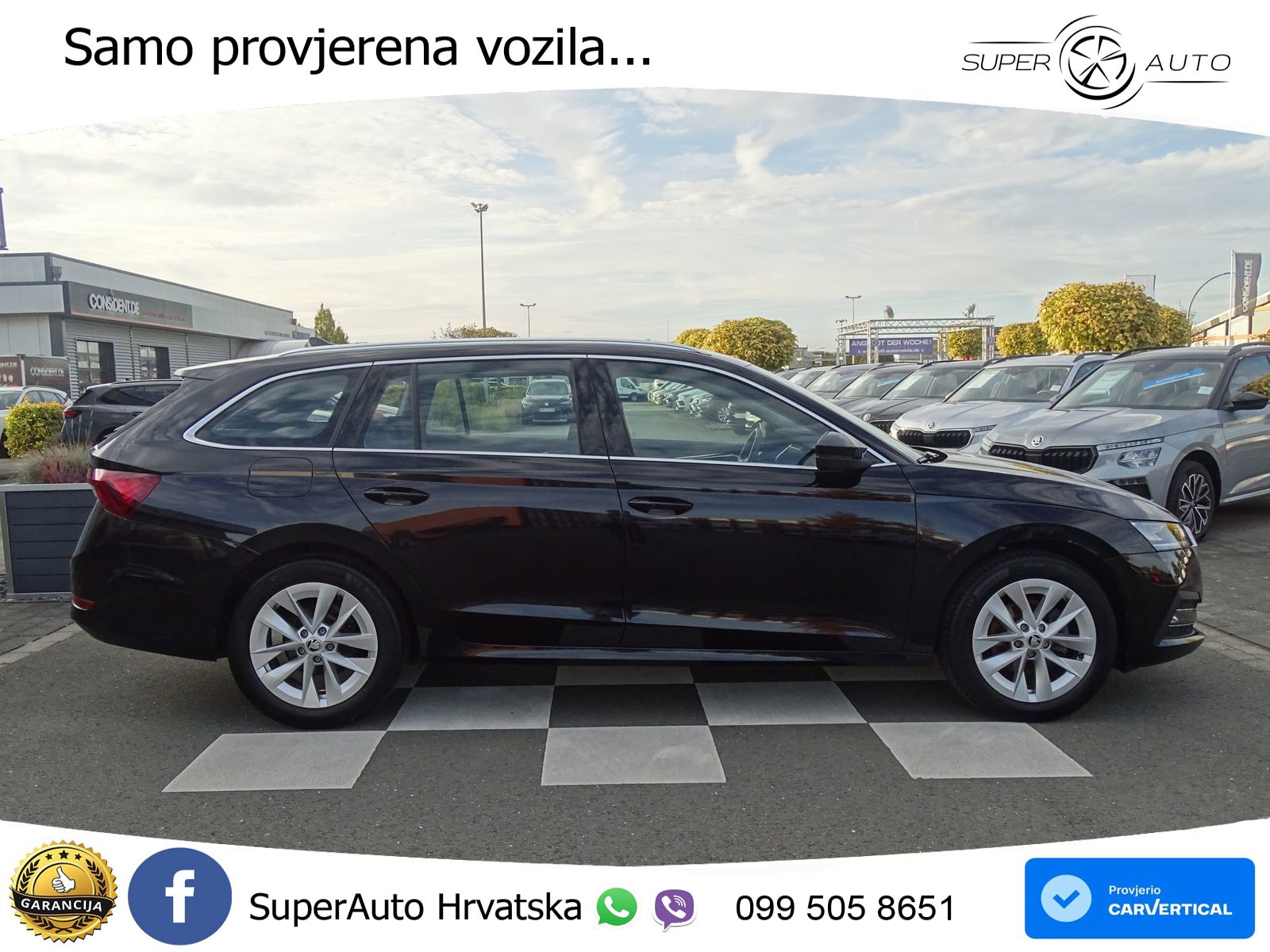 Škoda Octavia Combi 1.5 TSI (150 KS) DSG LED+GR SJED+ACC