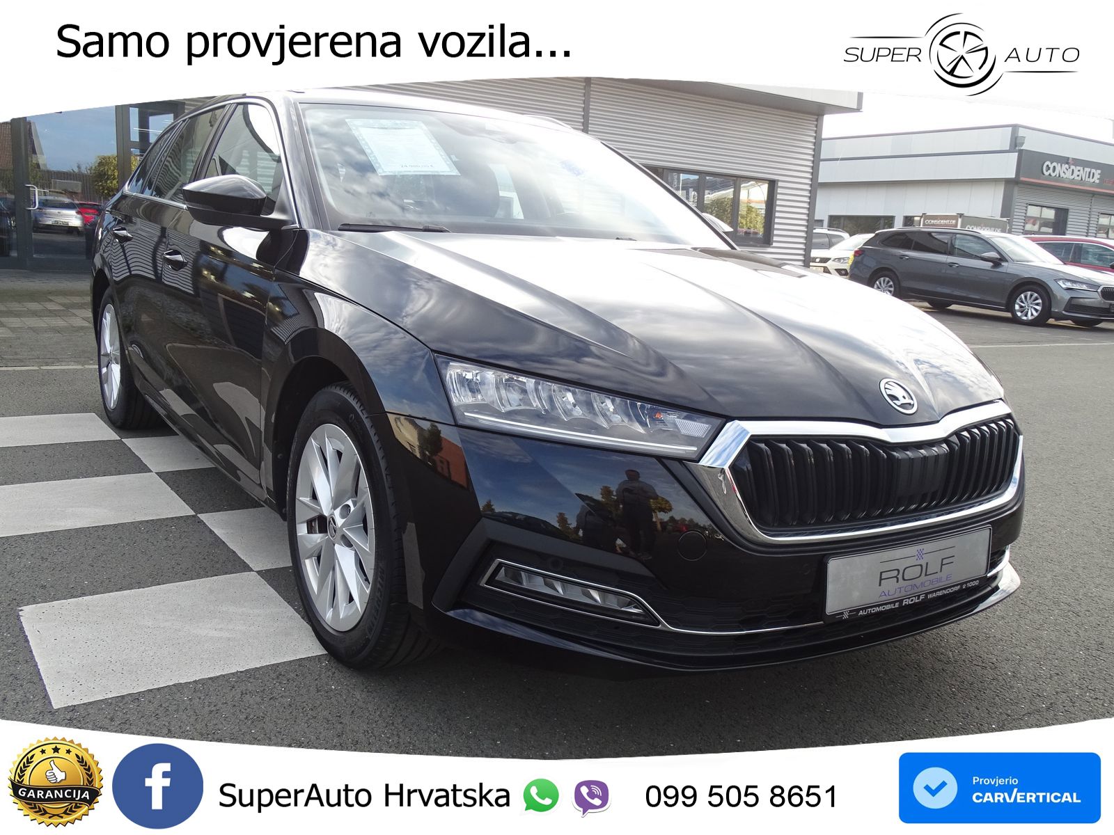 Škoda Octavia Combi 1.5 TSI (150 KS) DSG LED+GR SJED+ACC
