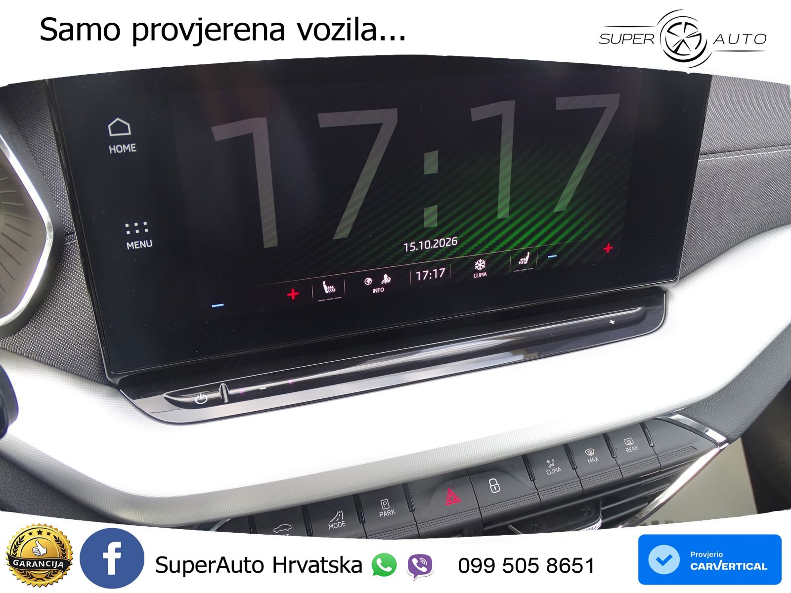 Škoda Octavia Combi 1.5 TSI (150 KS) DSG LED+GR SJED+ACC