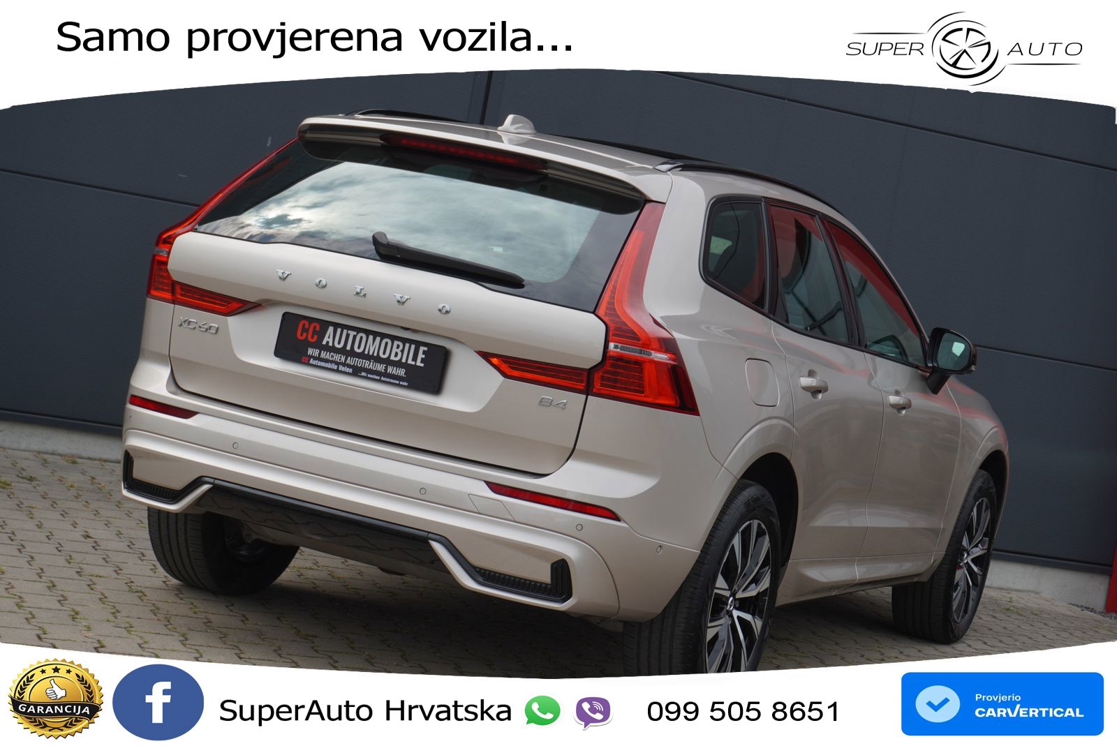 Volvo XC60 B4 Benzin FWD Geartronic ACC+GR SJED+360+PANO