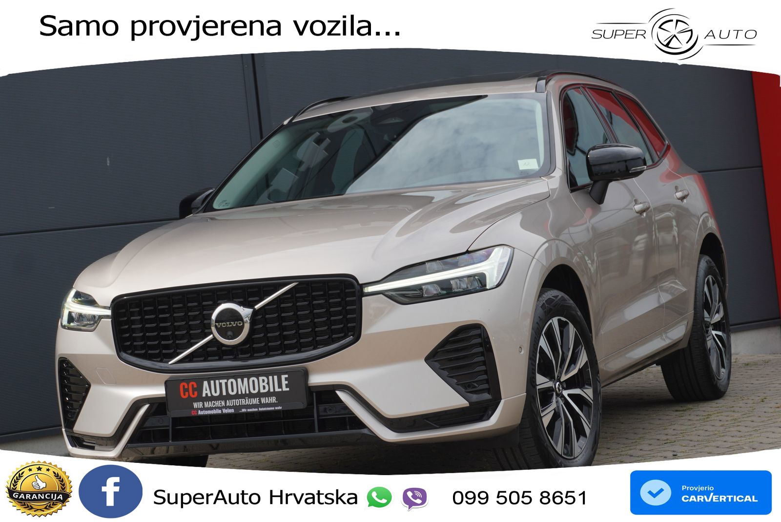 Volvo XC60 B4 Benzin FWD Geartronic ACC+GR SJED+360+PANO