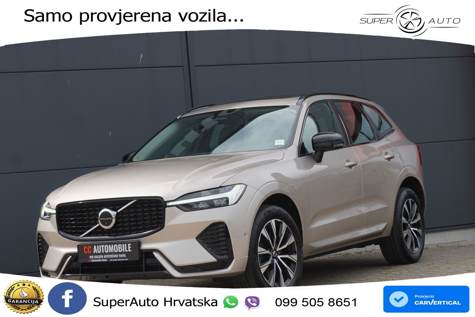 Volvo XC60 B4 Benzin FWD Geartronic ACC+GR SJED+360+PANO