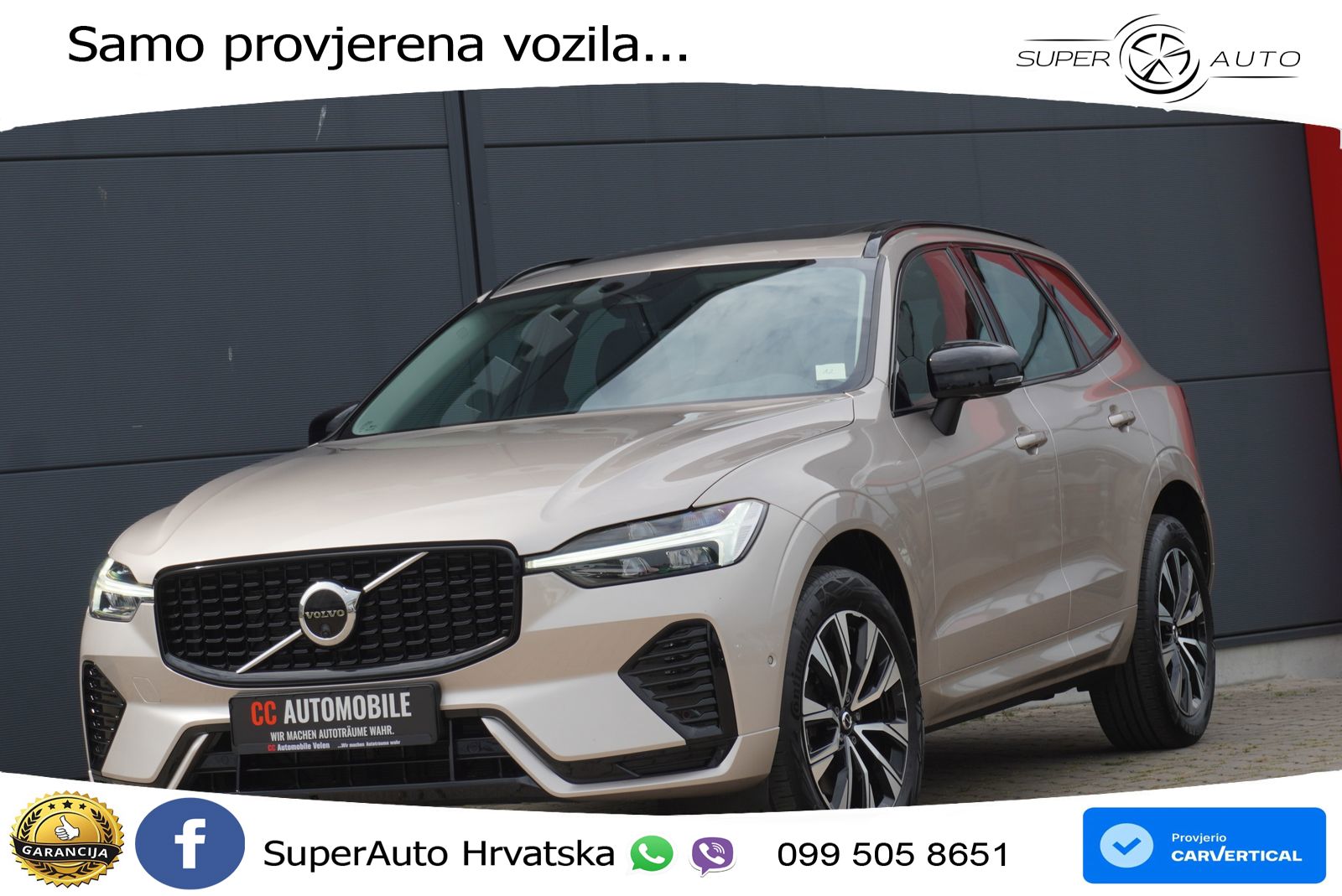 Volvo XC60 B4 Benzin FWD Geartronic ACC+GR SJED+360+PANO