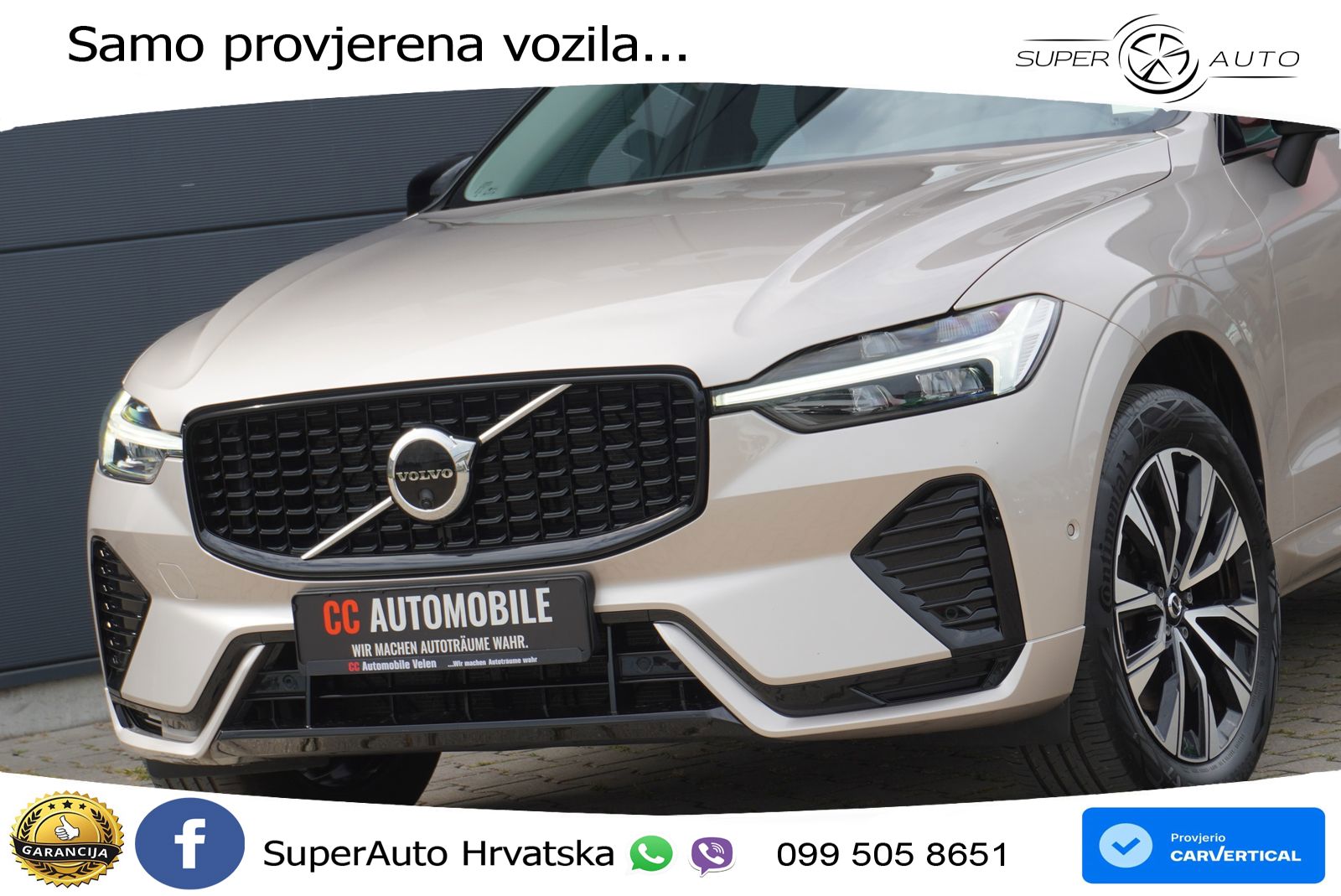 Volvo XC60 B4 Benzin FWD Geartronic ACC+GR SJED+360+PANO