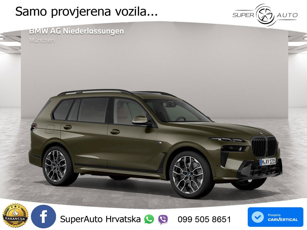 BMW X7 40d (352 KS) xDrive Steptronic M Sport