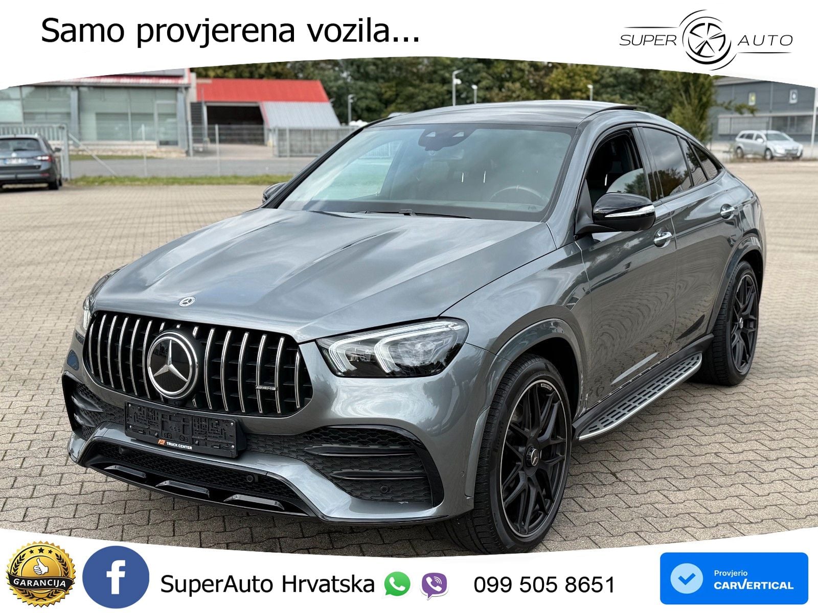 Mercedes AMG GLE Coupe 53 (435 KS) EQ Boost 4MATIC+ AMG SPEEDSHIFT TCT 9G ACC+HEAD+GR SJED+360+PANO