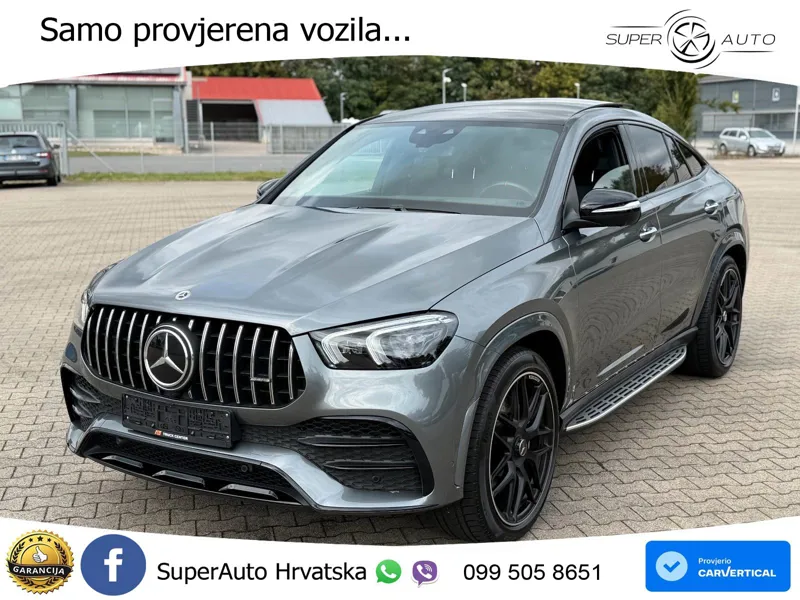 Mercedes AMG GLE Coupe 53 (435 KS) EQ Boost 4MATIC+ AMG SPEEDSHIFT TCT 9G ACC+HEAD+GR SJED+360+PANO