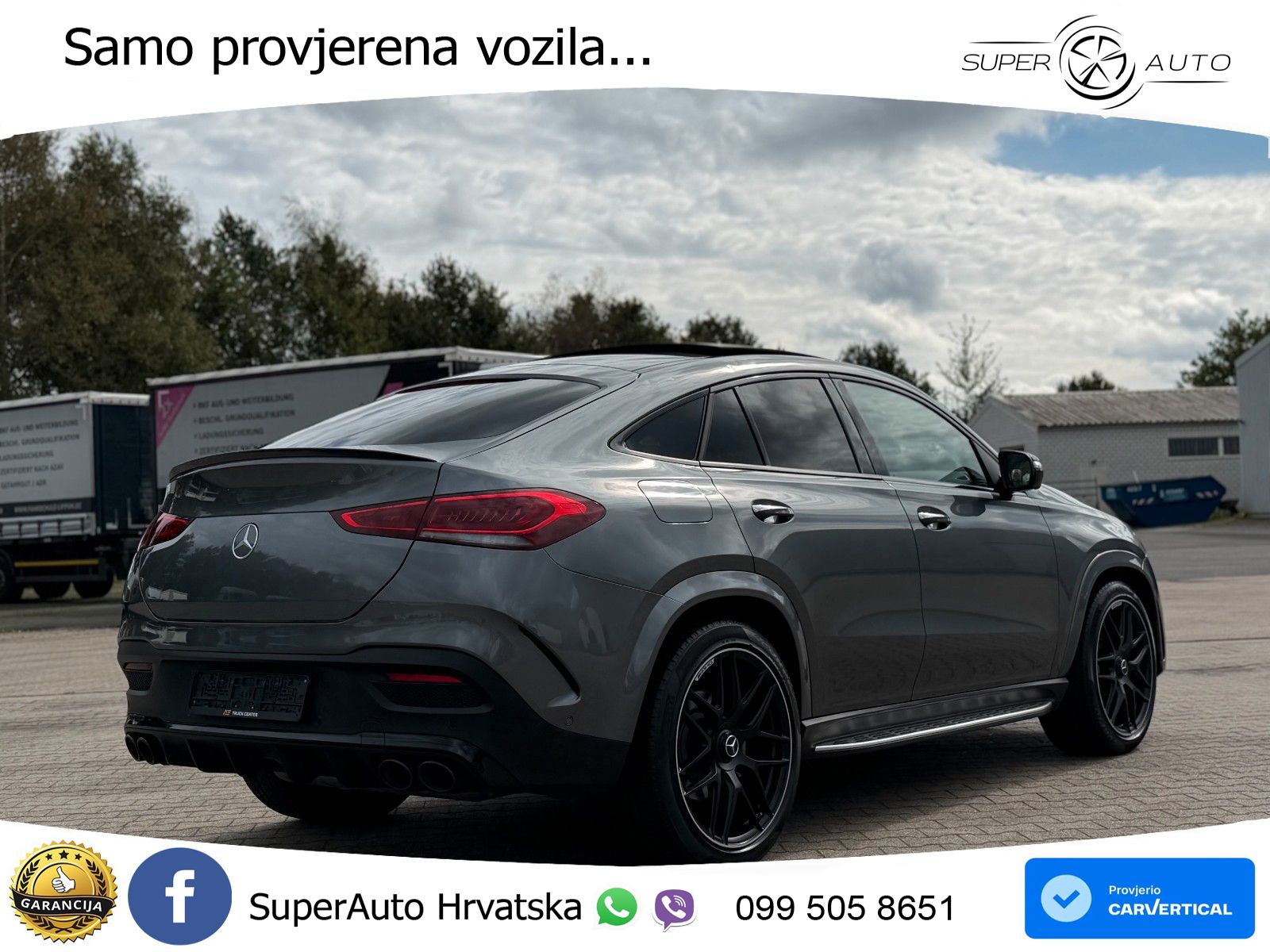 Mercedes AMG GLE Coupe 53 (435 KS) EQ Boost 4MATIC+ AMG SPEEDSHIFT TCT 9G ACC+HEAD+GR SJED+360+PANO