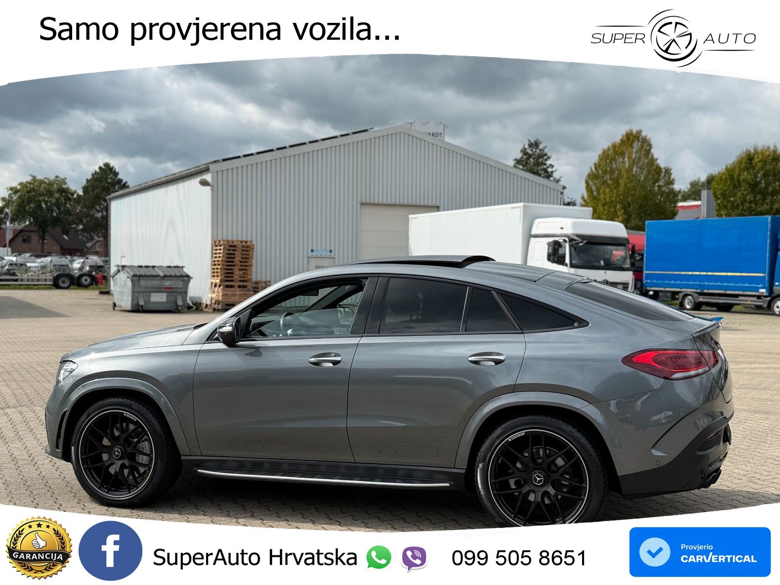Mercedes AMG GLE Coupe 53 (435 KS) EQ Boost 4MATIC+ AMG SPEEDSHIFT TCT 9G ACC+HEAD+GR SJED+360+PANO