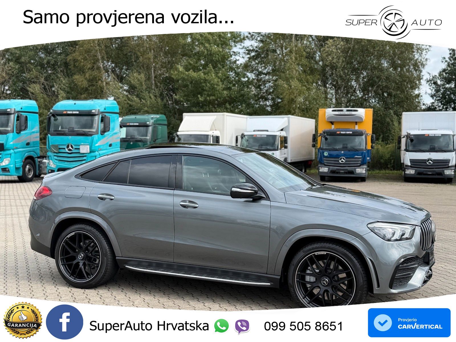 Mercedes AMG GLE Coupe 53 (435 KS) EQ Boost 4MATIC+ AMG SPEEDSHIFT TCT 9G ACC+HEAD+GR SJED+360+PANO