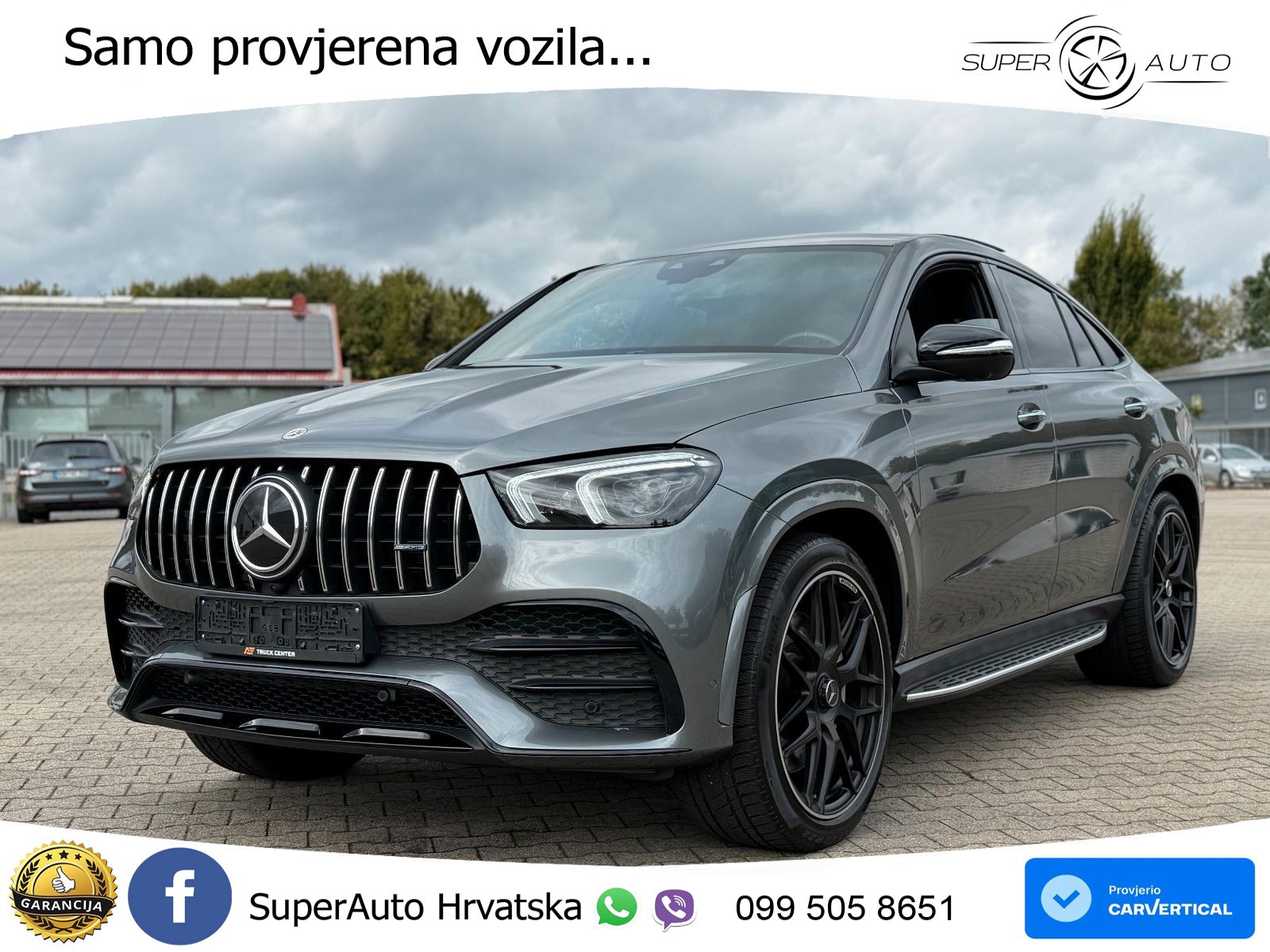 Mercedes AMG GLE Coupe 53 (435 KS) EQ Boost 4MATIC+ AMG SPEEDSHIFT TCT 9G ACC+HEAD+GR SJED+360+PANO