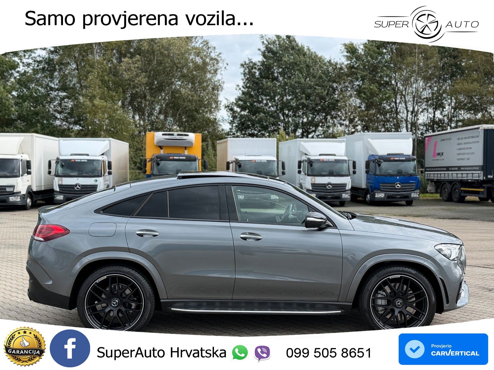 Mercedes AMG GLE Coupe 53 (435 KS) EQ Boost 4MATIC+ AMG SPEEDSHIFT TCT 9G ACC+HEAD+GR SJED+360+PANO