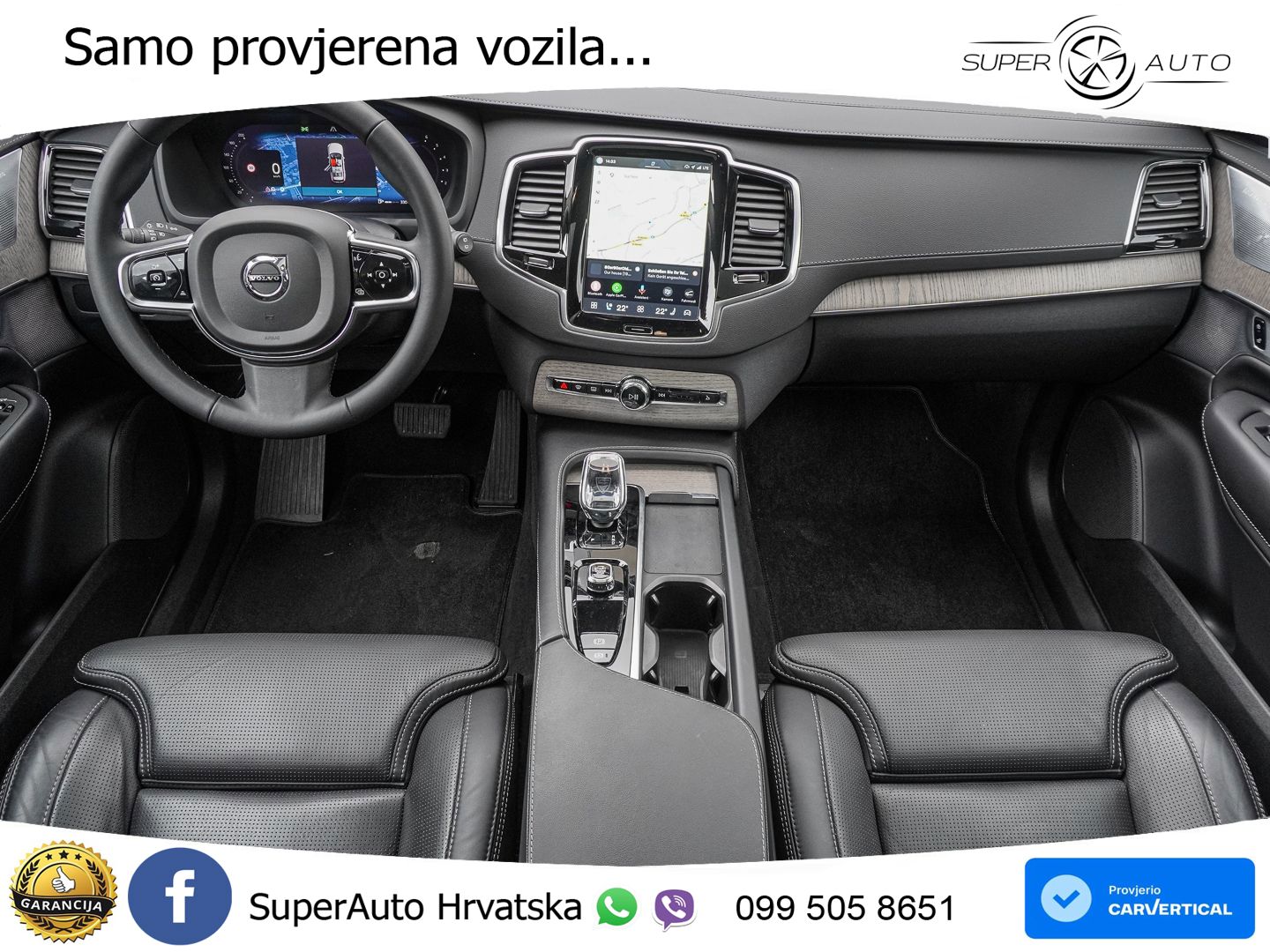 Volvo XC90 2.0 B5 Diesel AWD Automatic ACC+HEAD+4xGR SJED+360+PANO