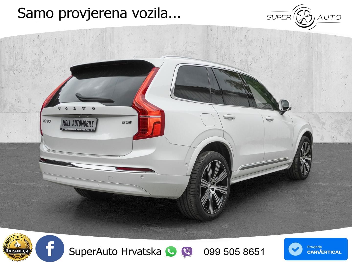 Volvo XC90 2.0 B5 Diesel AWD Automatic ACC+HEAD+4xGR SJED+360+PANO