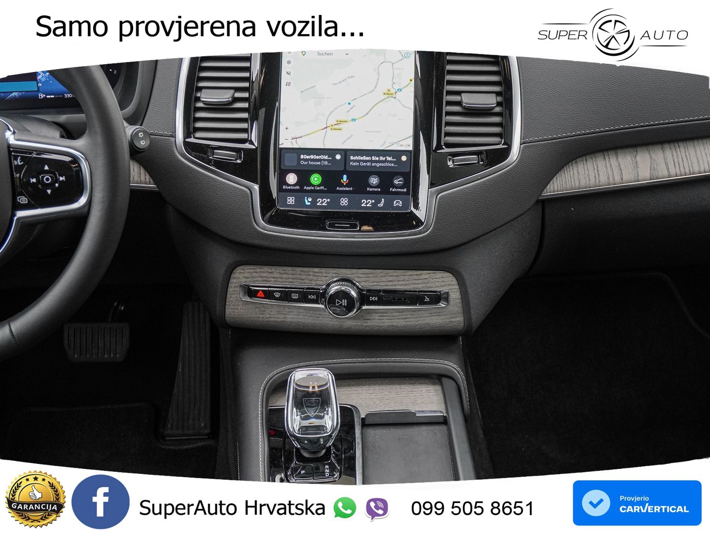 Volvo XC90 2.0 B5 Diesel AWD Automatic ACC+HEAD+4xGR SJED+360+PANO