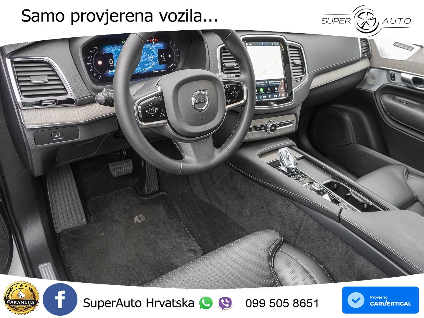 Volvo XC90 2.0 B5 Diesel AWD Automatic ACC+HEAD+4xGR SJED+360+PANO