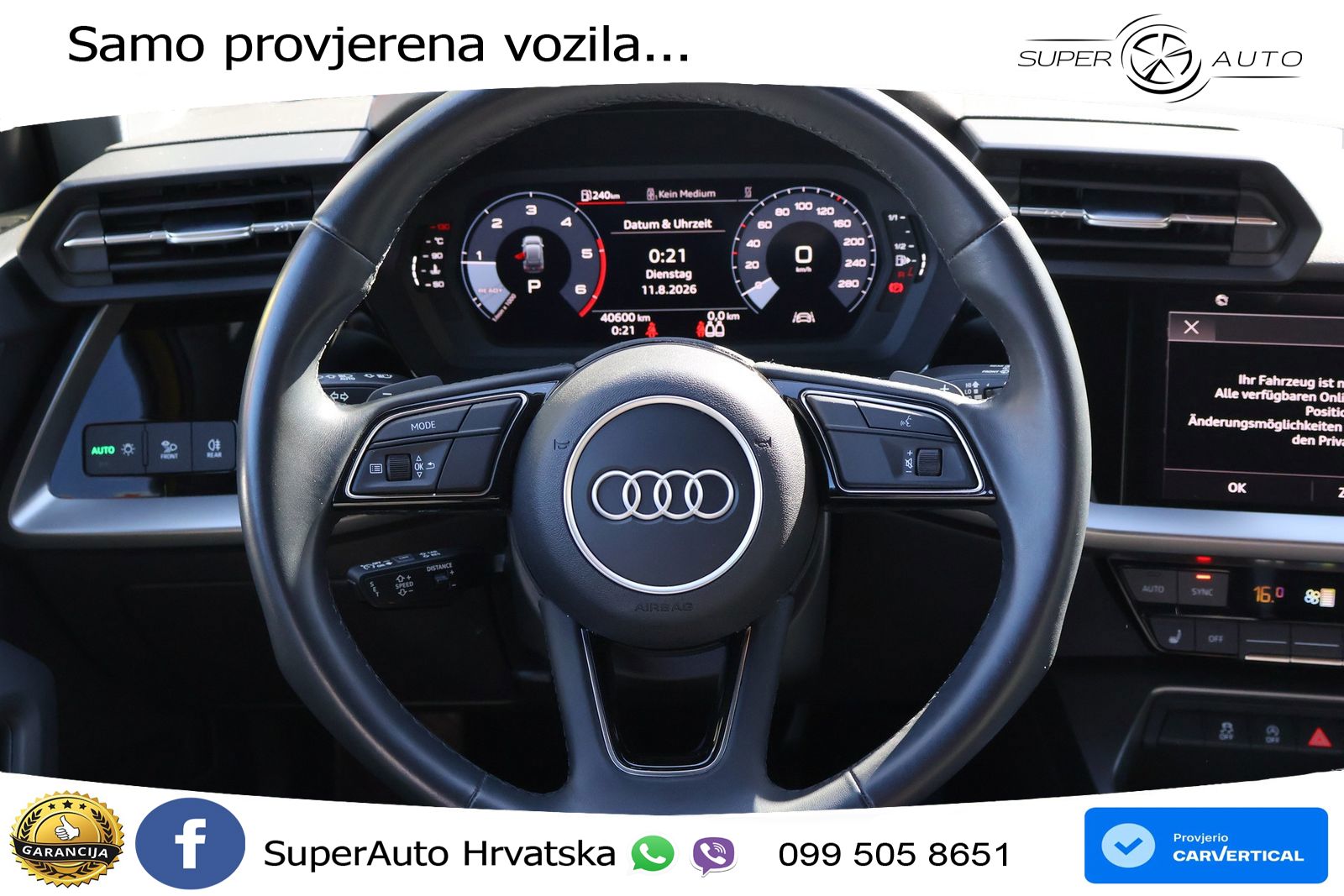 Audi A3 35 TDI (150 KS) S tronic