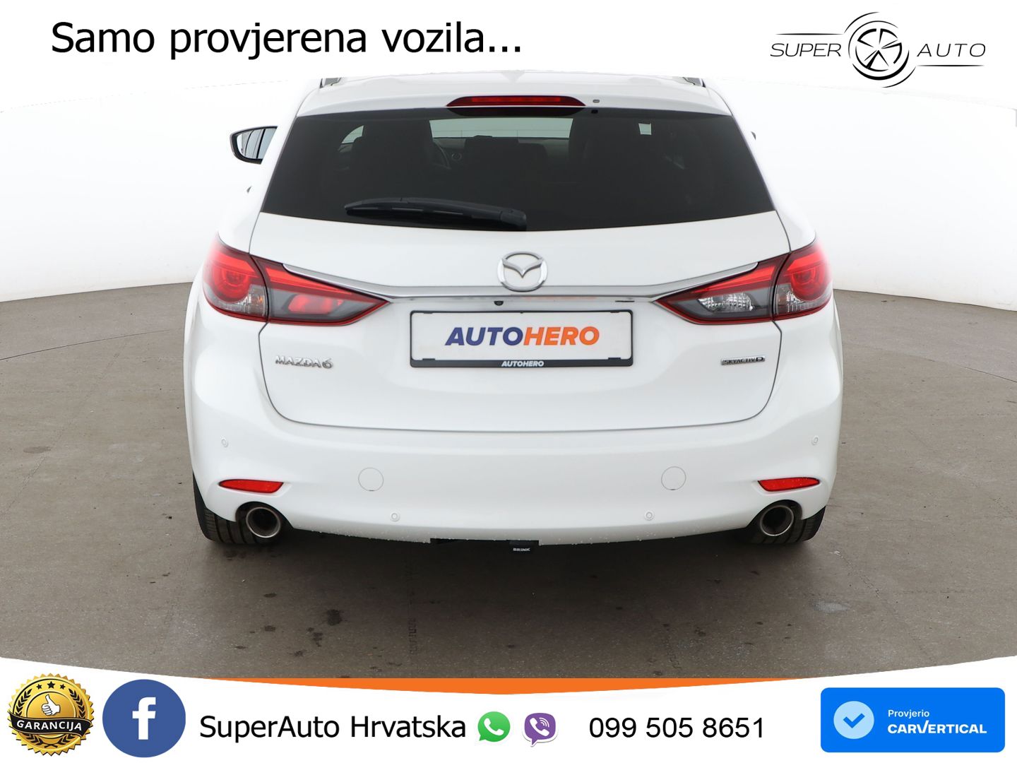 Mazda 6 Sport Combi 2.2 SKYACTIV-D (184 KS) SKYACTIV-Drive LED+GR SJED+ACC