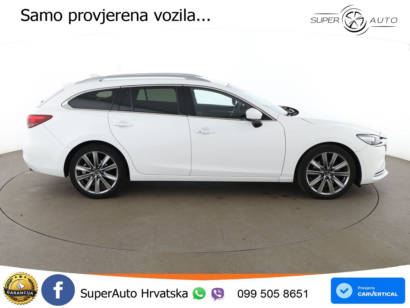 Mazda 6 Sport Combi 2.2 SKYACTIV-D (184 KS) SKYACTIV-Drive LED+GR SJED+ACC