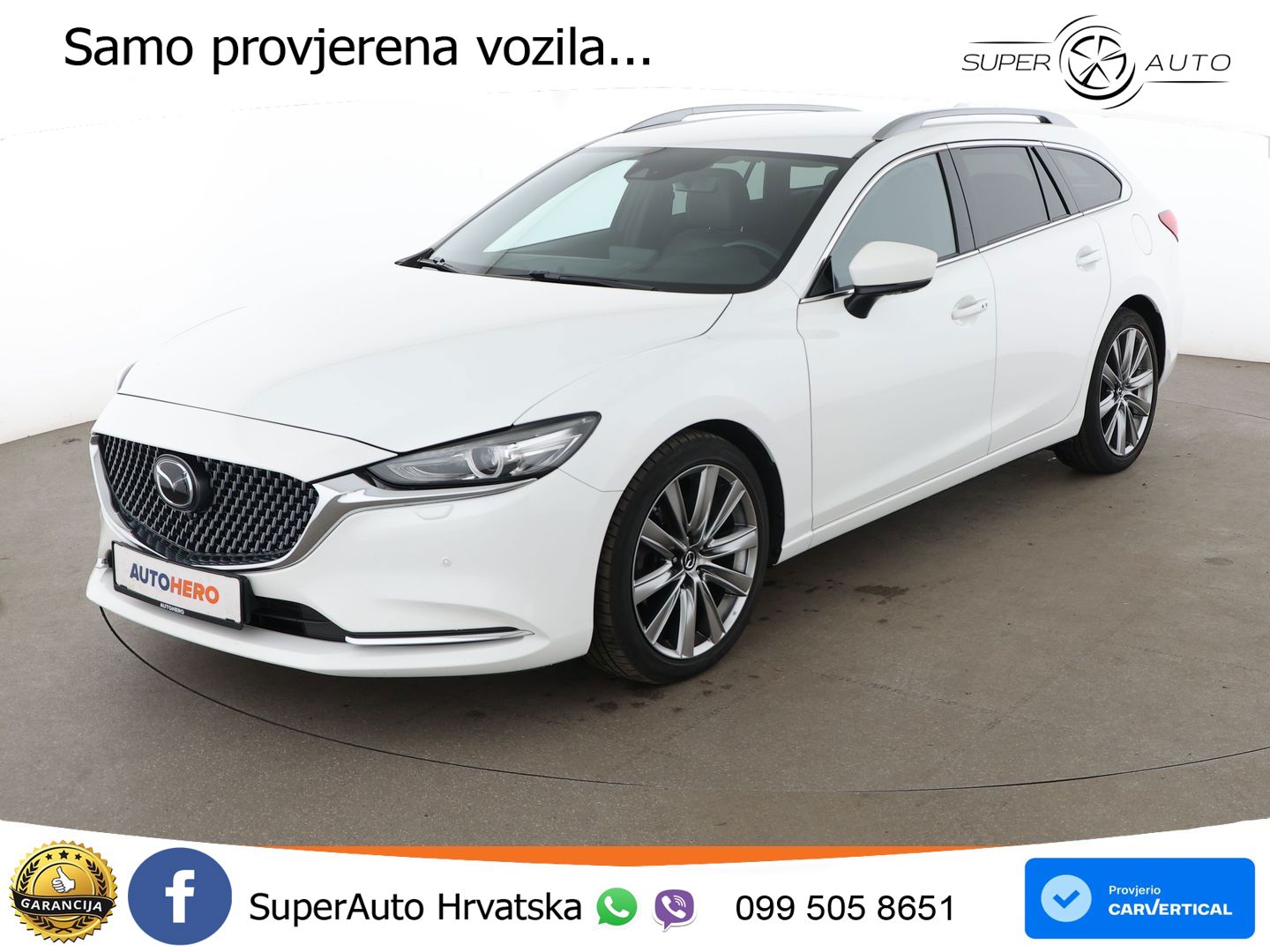 Mazda 6 Sport Combi 2.2 SKYACTIV-D (184 KS) SKYACTIV-Drive LED+GR SJED+ACC