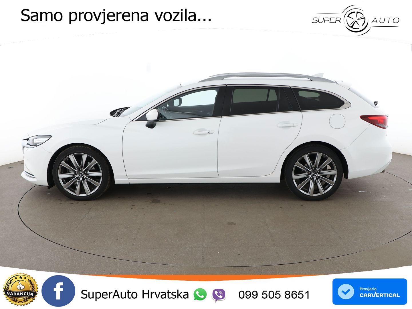 Mazda 6 Sport Combi 2.2 SKYACTIV-D (184 KS) SKYACTIV-Drive LED+GR SJED+ACC