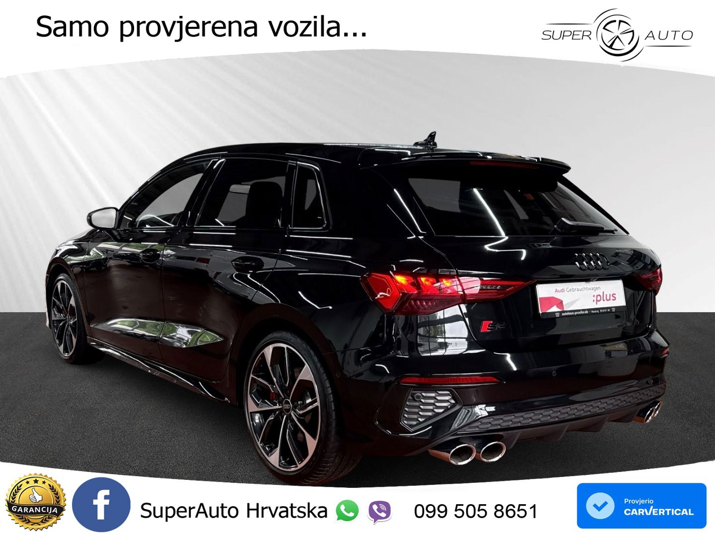 Audi S3 2.0 TFSI (310 KS) quattro S tronic MATRIX+GR SJED+KAM