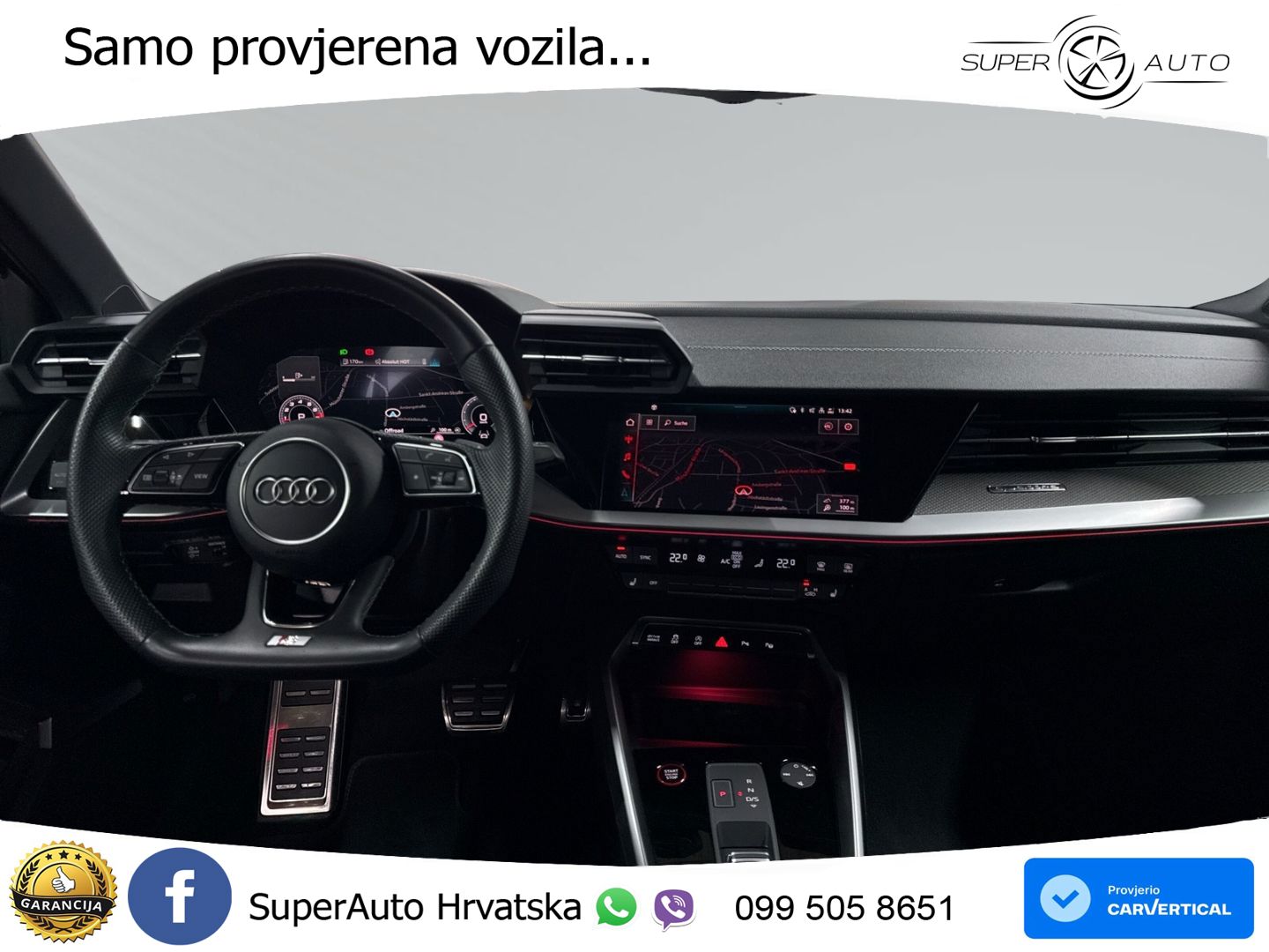 Audi S3 2.0 TFSI (310 KS) quattro S tronic MATRIX+GR SJED+KAM