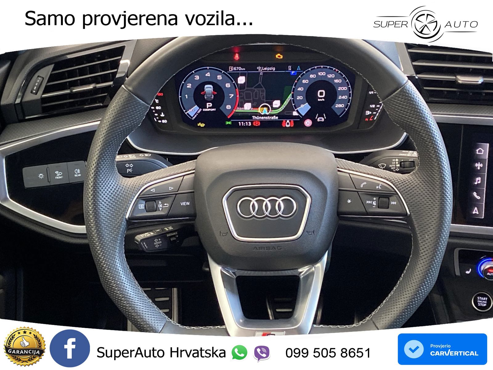 Audi Q3 Sportback 35 TFSI (150 KS) S tronic S line LED+GR SJED+ACC