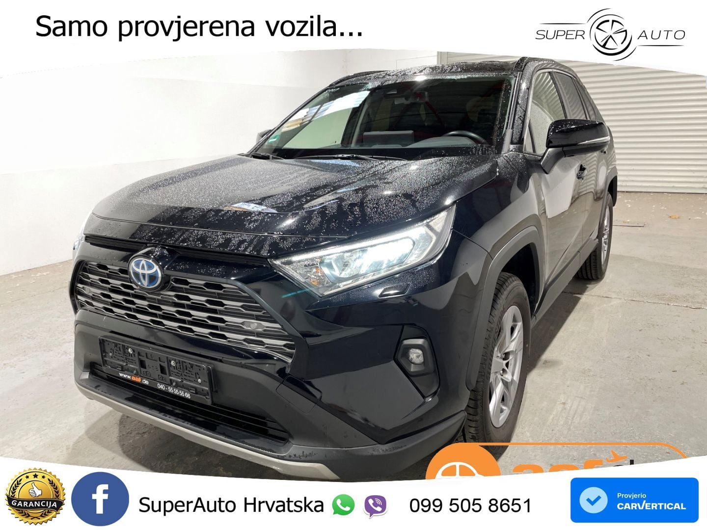 Toyota RAV4 2.5 (218 KS) Hybrid eCVT Business LED+GR SJED+ACC