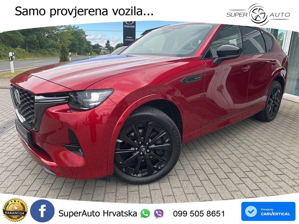 Mazda CX-60 3.3 e-Skyactiv D (254 KS) AWD Automatic MATRIX+GR SJED+KAM