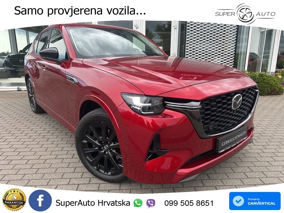 Mazda CX-60 3.3 e-Skyactiv D (254 KS) AWD Automatic MATRIX+GR SJED+KAM