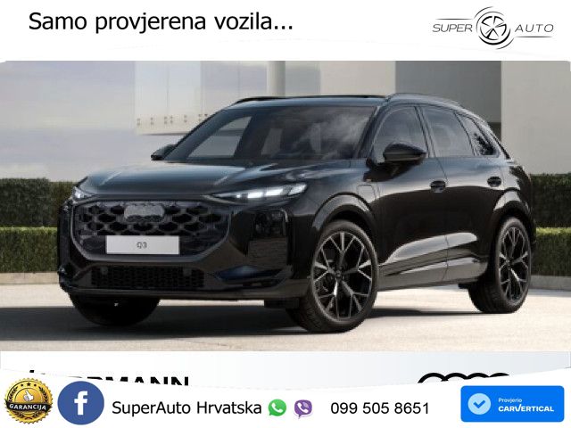 Audi Q3 1.5 TFSIe (272 KS) S tronic MATRIX+GR SJED+KAM
