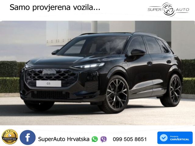 Audi Q3 1.5 TFSIe (272 KS) S tronic MATRIX+GR SJED+KAM
