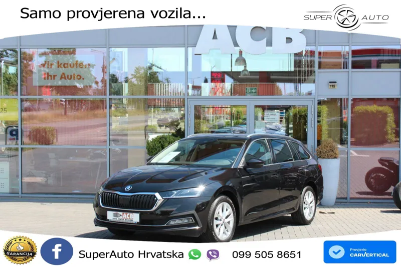 Škoda Octavia Combi 2.0 TDI (150 KS) DSG LED+GR SJED+ACC