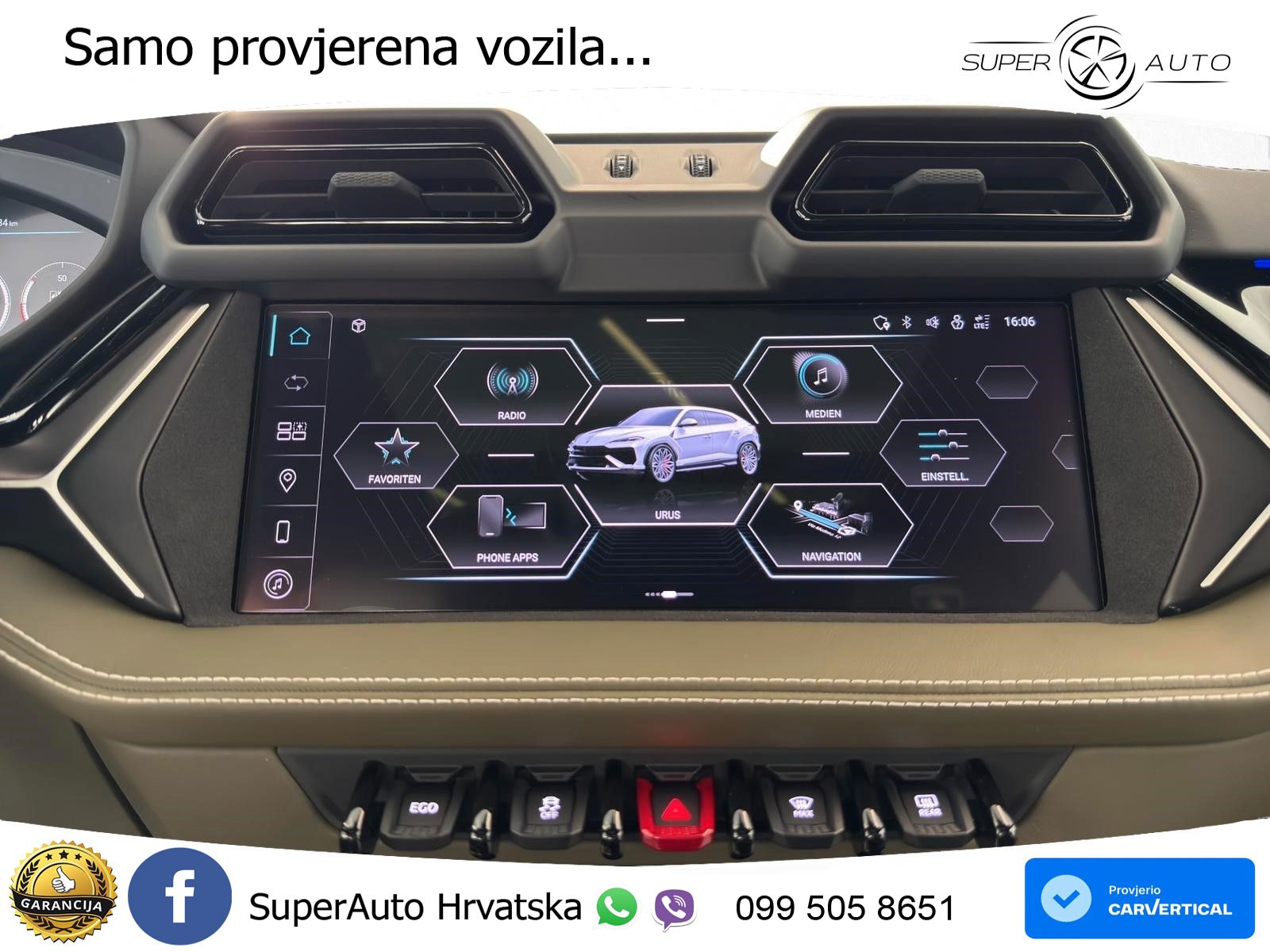 Lamborghini Urus SE 4.0 V8 (800 KS) 4WD Automatic LED+GR SJED+ACC