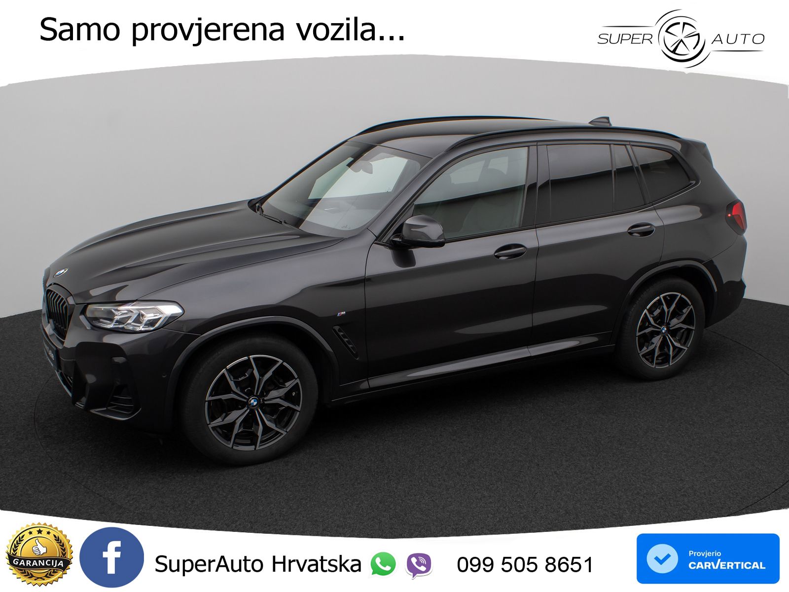 BMW X3 20d xDrive Steptronic M Sport LED+GR SJED+ACC