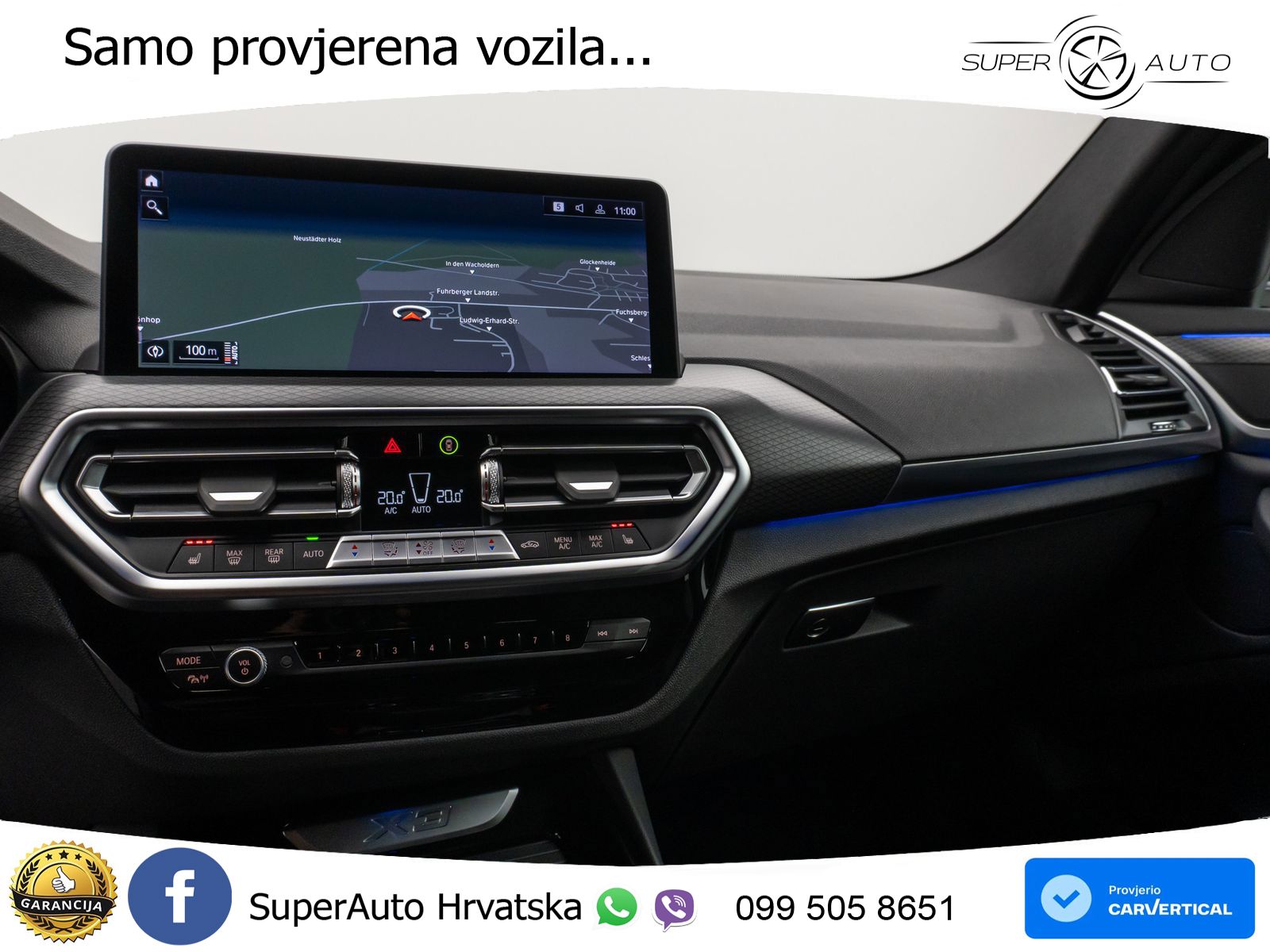 BMW X3 20d xDrive Steptronic M Sport LED+GR SJED+ACC