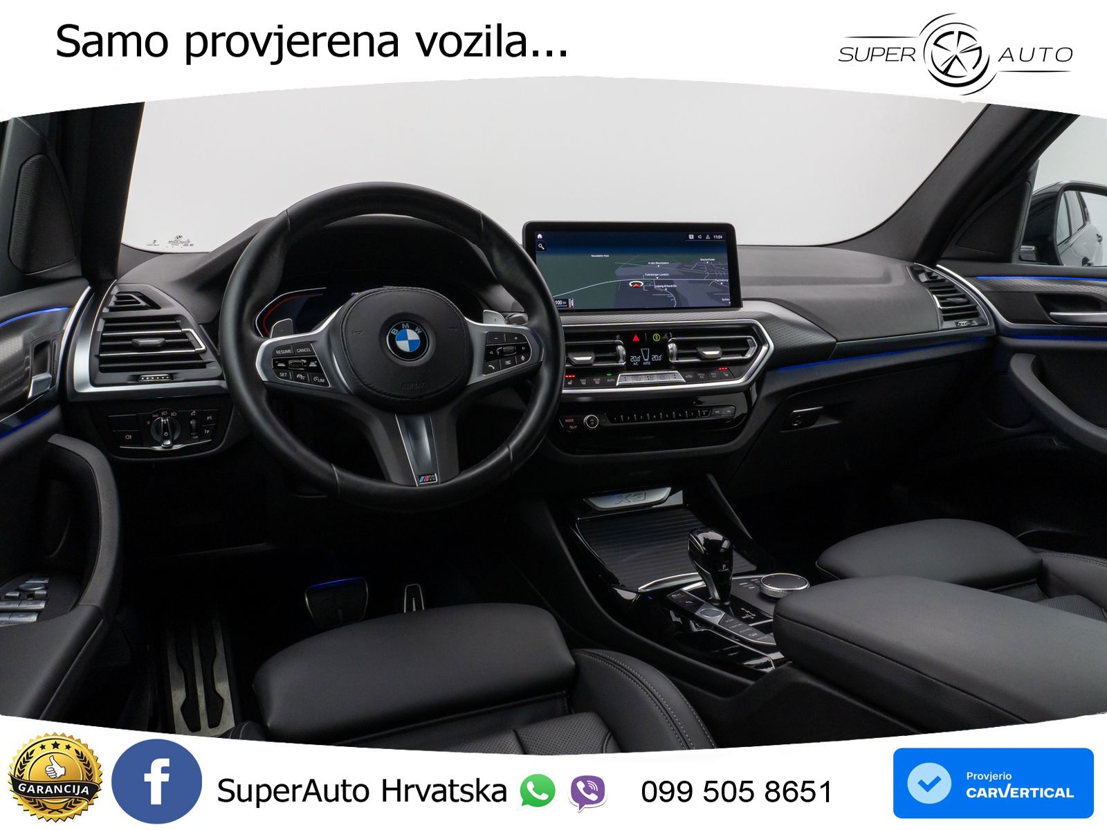 BMW X3 20d xDrive Steptronic M Sport LED+GR SJED+ACC