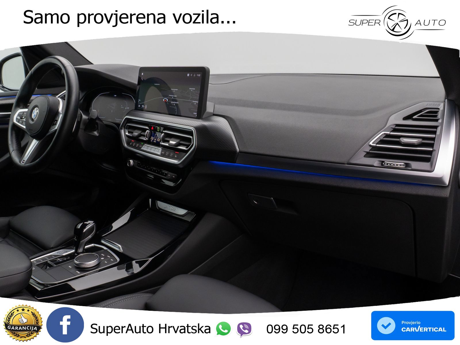 BMW X3 20d xDrive Steptronic M Sport LED+GR SJED+ACC