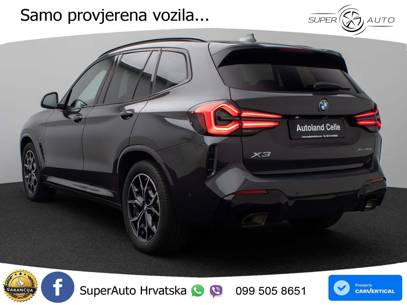 BMW X3 20d xDrive Steptronic M Sport LED+GR SJED+ACC